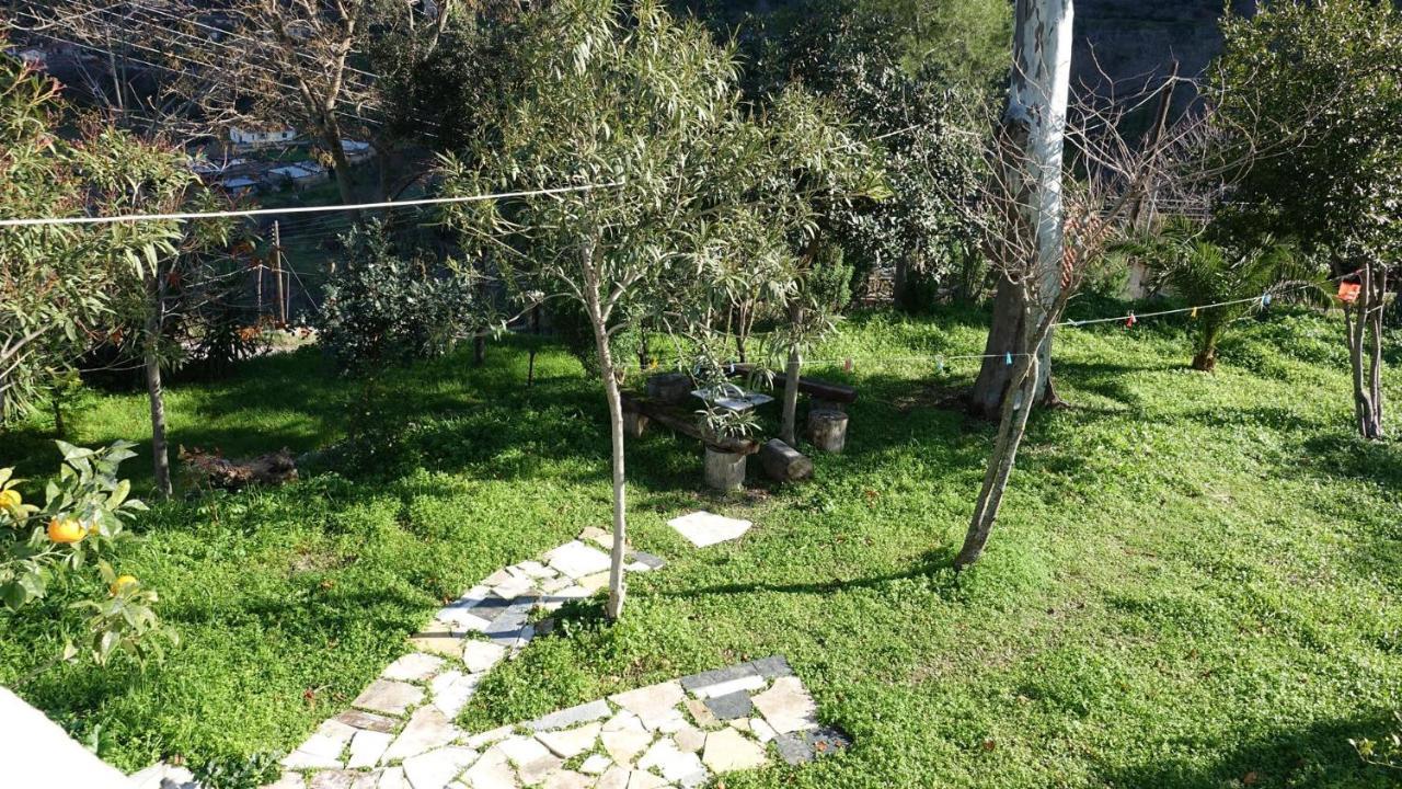 Villa The Old Olive Mill House Aegae Esterno foto
