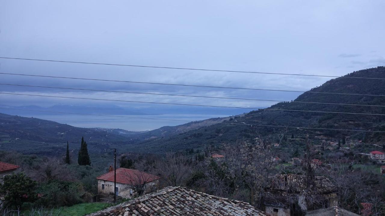Villa The Old Olive Mill House Aegae Esterno foto